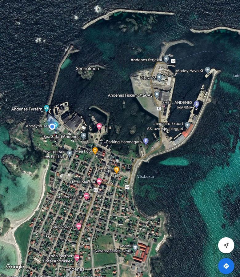 Den Gamle Fyrmesterboligen Andenes Εξωτερικό φωτογραφία